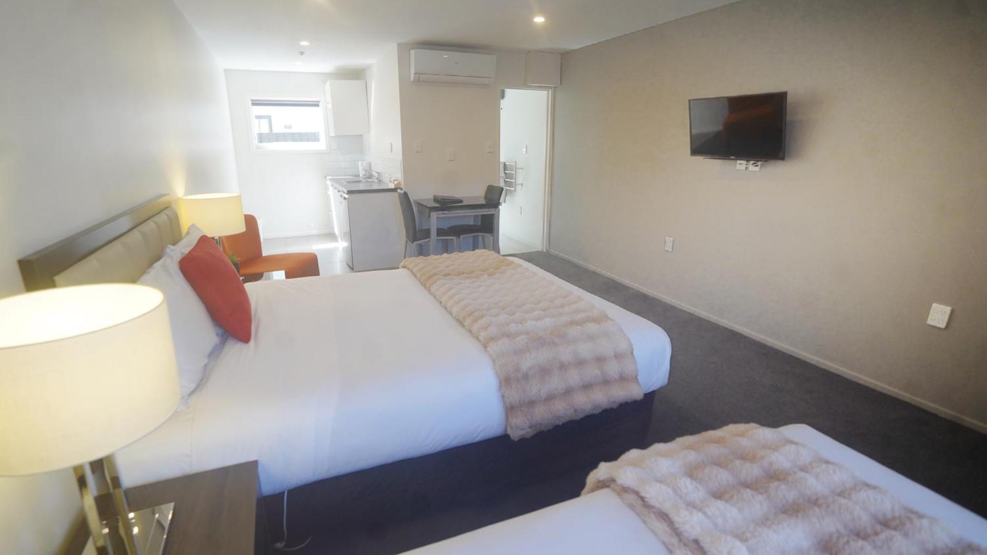 כרייסטצ'רץ' Abbey Motor Lodge מראה חיצוני תמונה